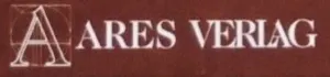 Logo ARES VERLAG: Buchstabe A in einem Konstruktionsraster neben dem Schriftzug